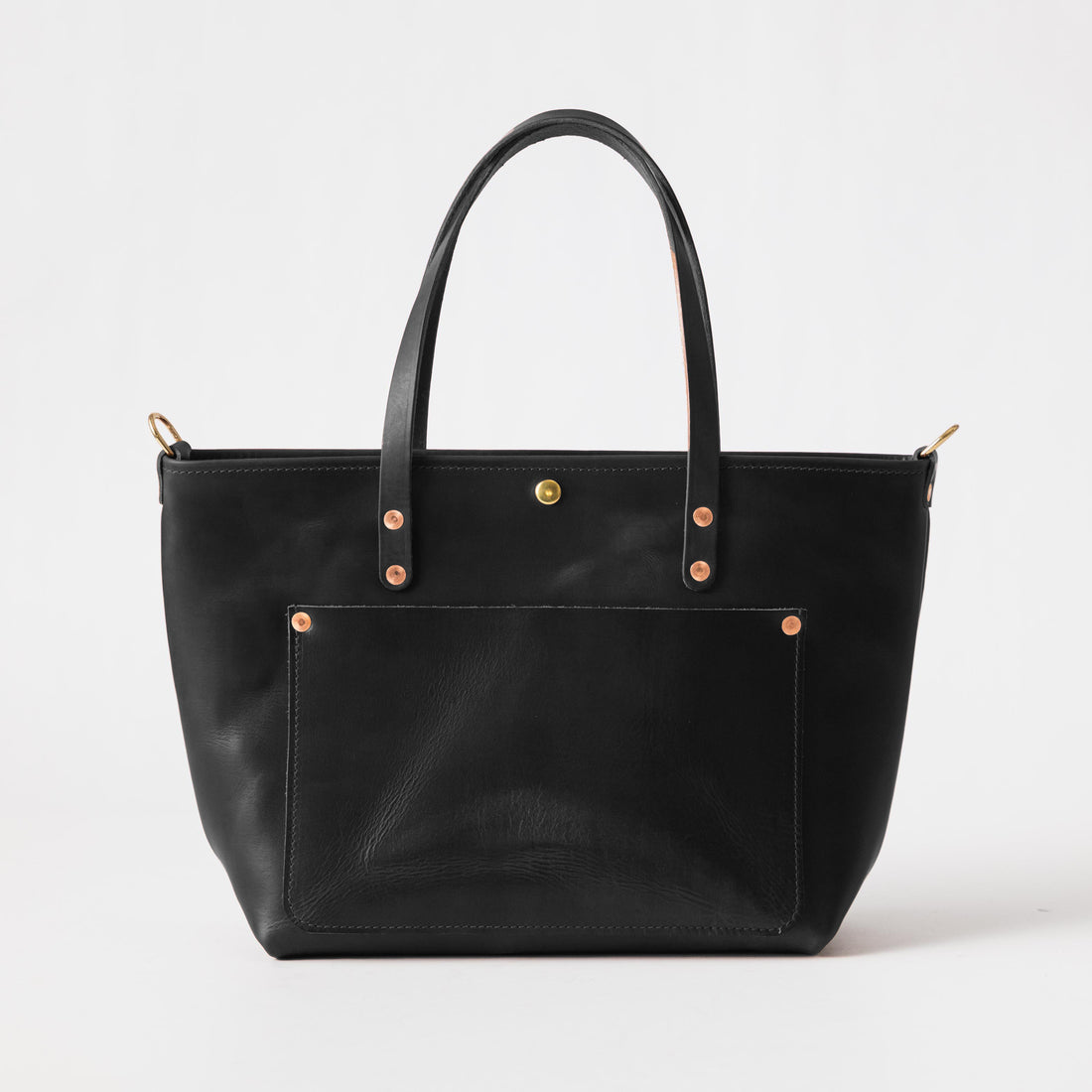 Black Double Shot East West Travel Tote