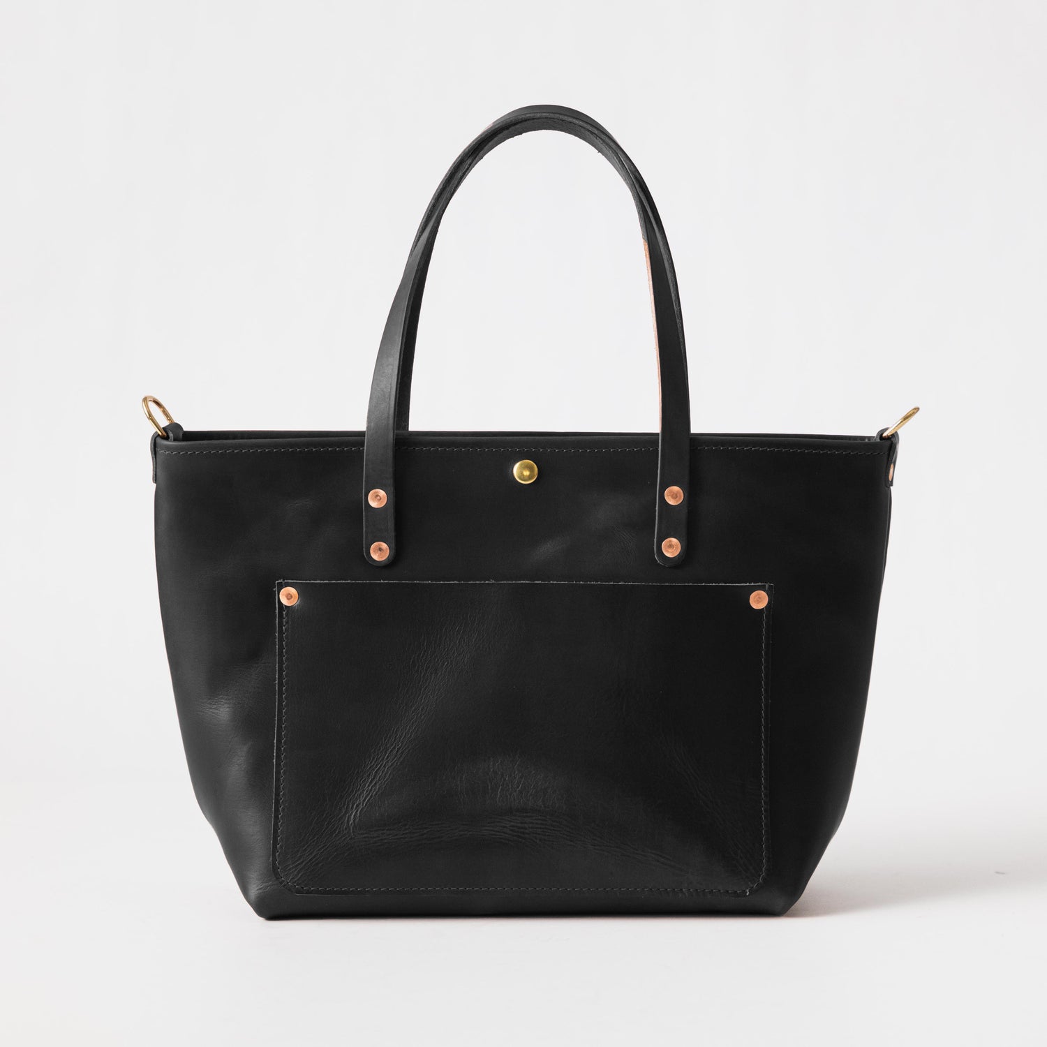 Black Double Shot East West Travel Tote