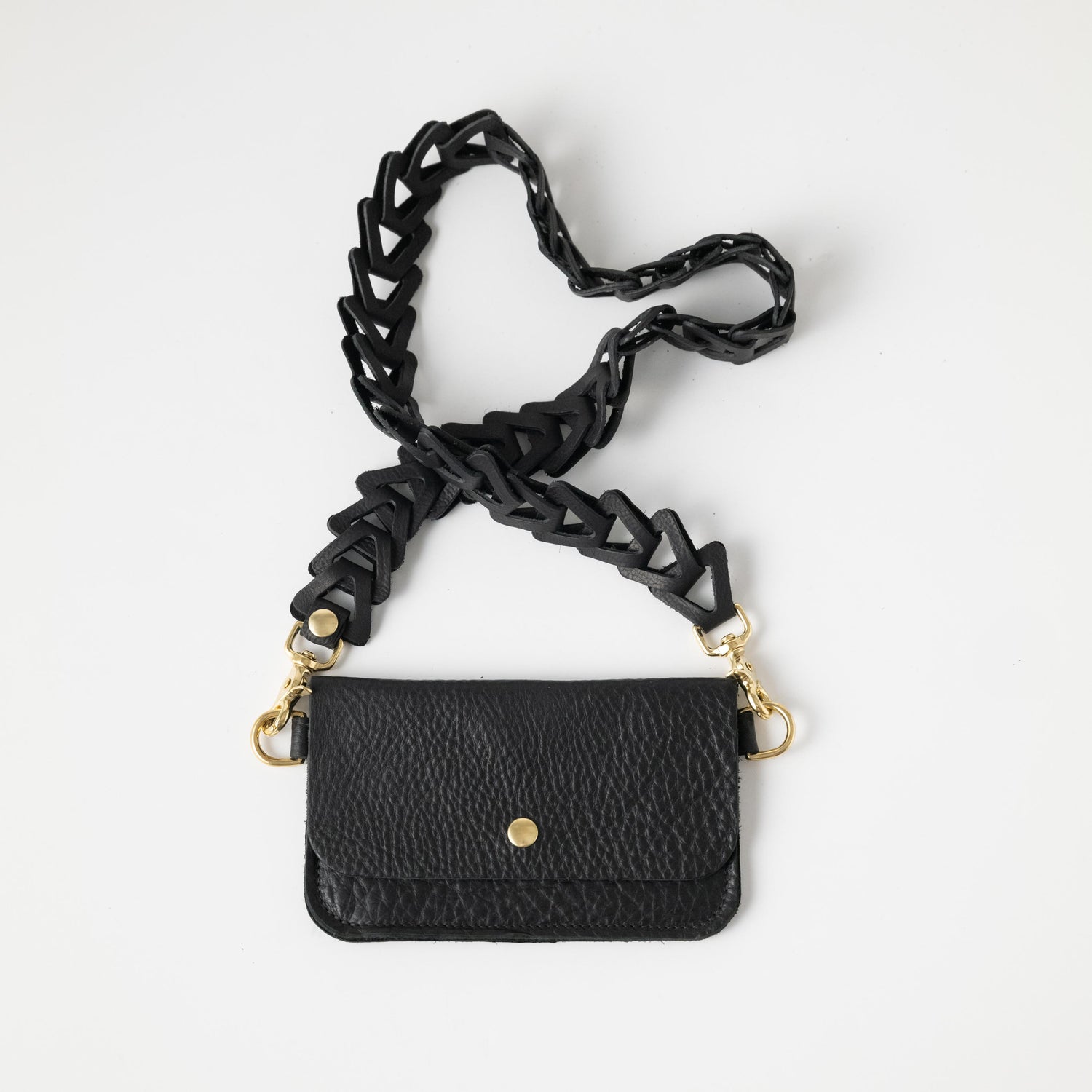 Black Kodiak Wristlet Clutch