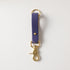 Amethyst Key Lanyard- leather keychain for men and women - KMM & Co.