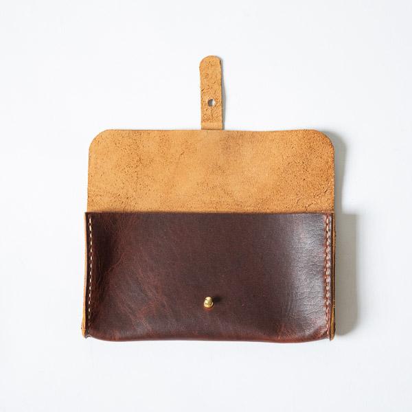 Autumn Harvest Clutch Wallet- leather clutch bag - leather handmade bags - KMM &amp; Co.