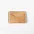 Beige Bison Card Case- mens leather wallet - leather wallets for women - KMM & Co.