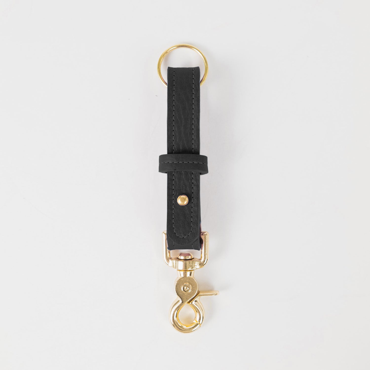 Black Cypress Key Lanyard- leather keychain for men and women - KMM &amp; Co.