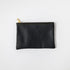 Black Cypress Small Zip Pouch- small zipper pouch - leather zipper pouch - KMM & Co.