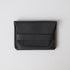 Black Kodiak Flap Wallet- mens leather wallet - handmade leather wallets at KMM & Co.