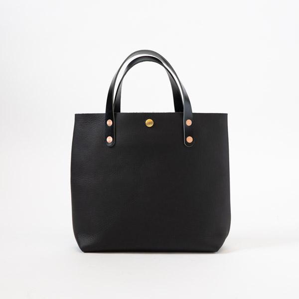 Black Kodiak Mini Tote- black small tote bags handmade in America