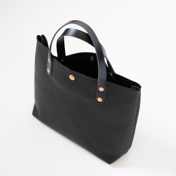 Black Kodiak Mini Tote- black small tote bags handmade in America