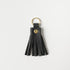Black Kodiak Tassel Keychain- leather tassel keychain - KMM & Co.