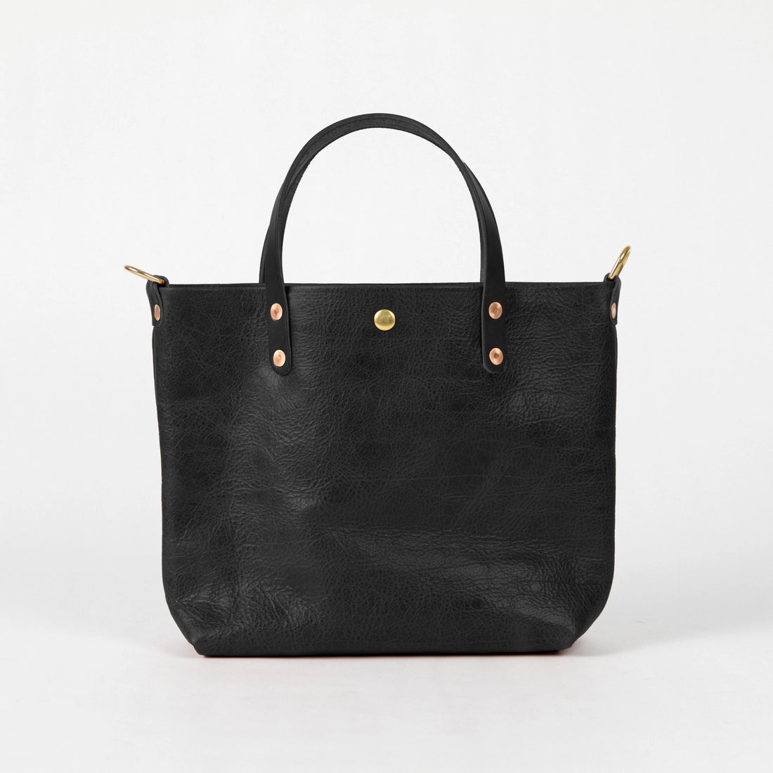 Black Navajo Bison Mini Tote