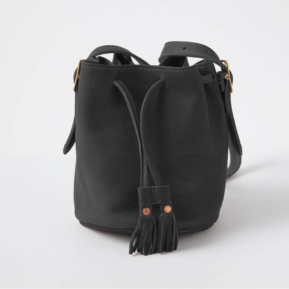 Black Adirondack Bucket Bag