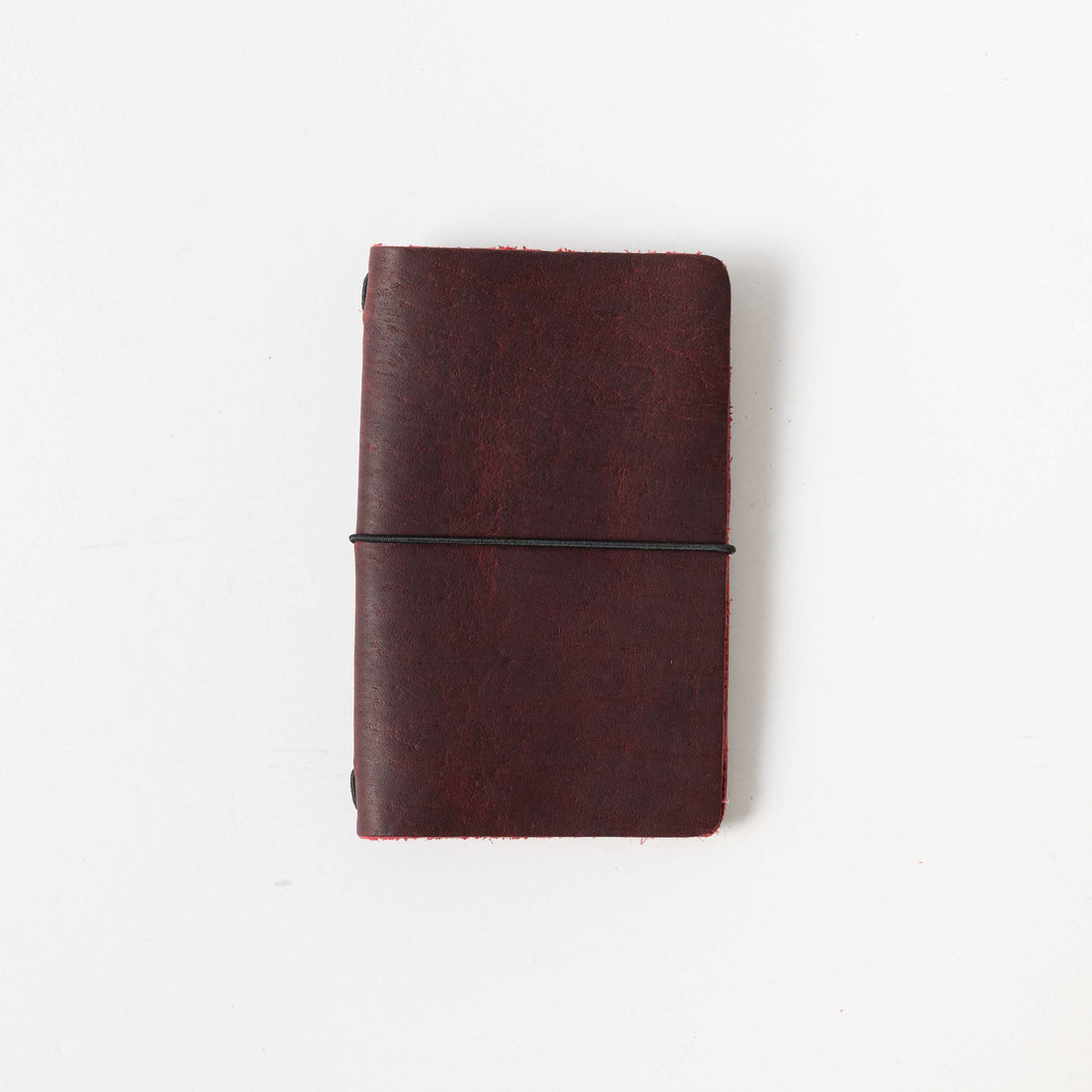 Blood Moon Travel Notebook- leather journal - leather notebook - KMM & Co.