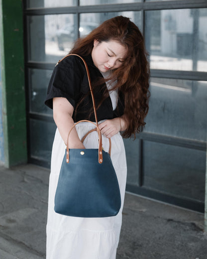 Blue Cypress Mini Tote