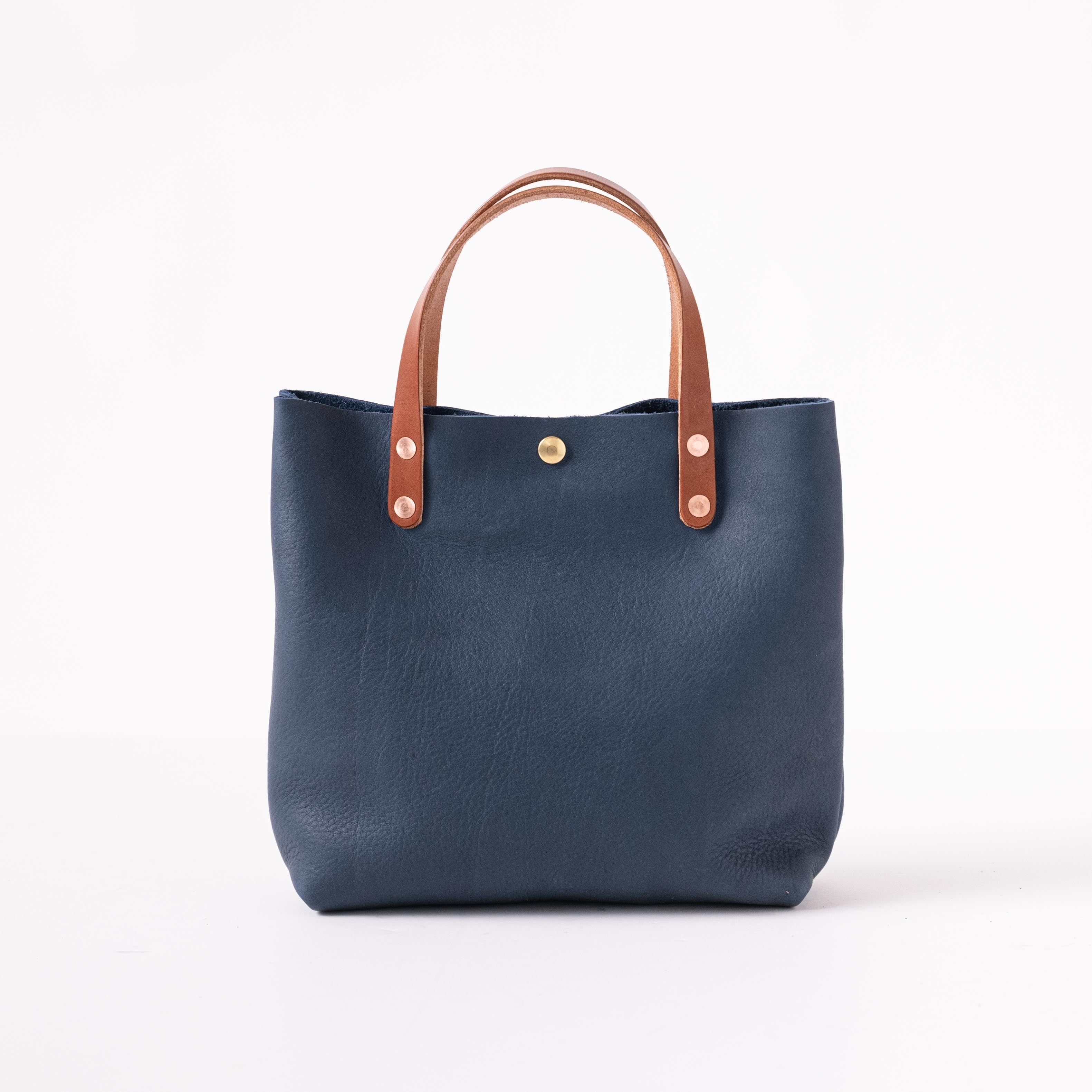 Blue Cypress Carryall | Large Leather Tote Bags by KMM u0026 Co.