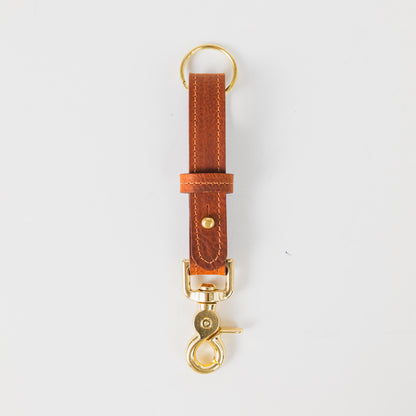 Brick Kodiak Key Lanyard- leather keychain for men and women - KMM &amp; Co.