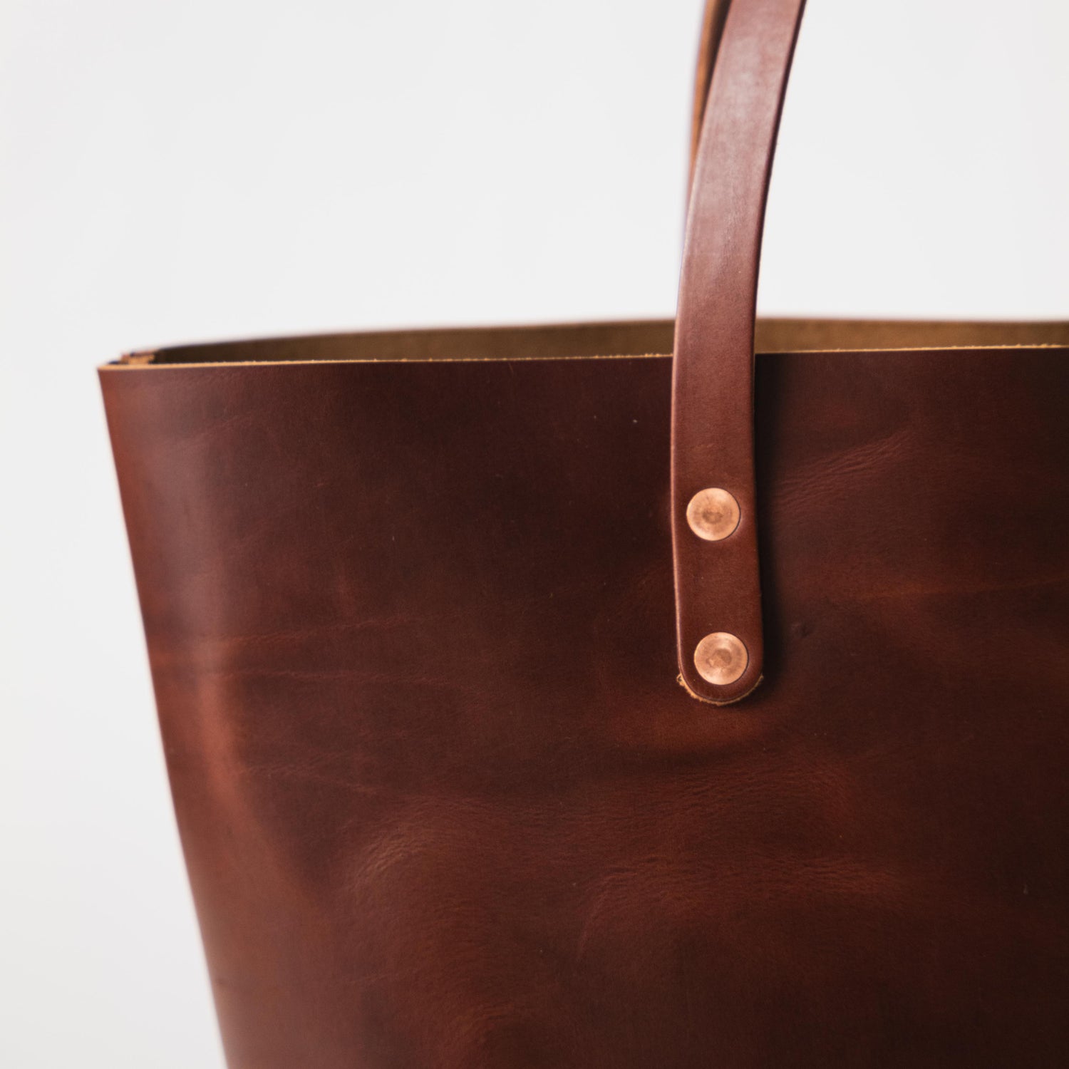 British Tan Double Shot East West Tote