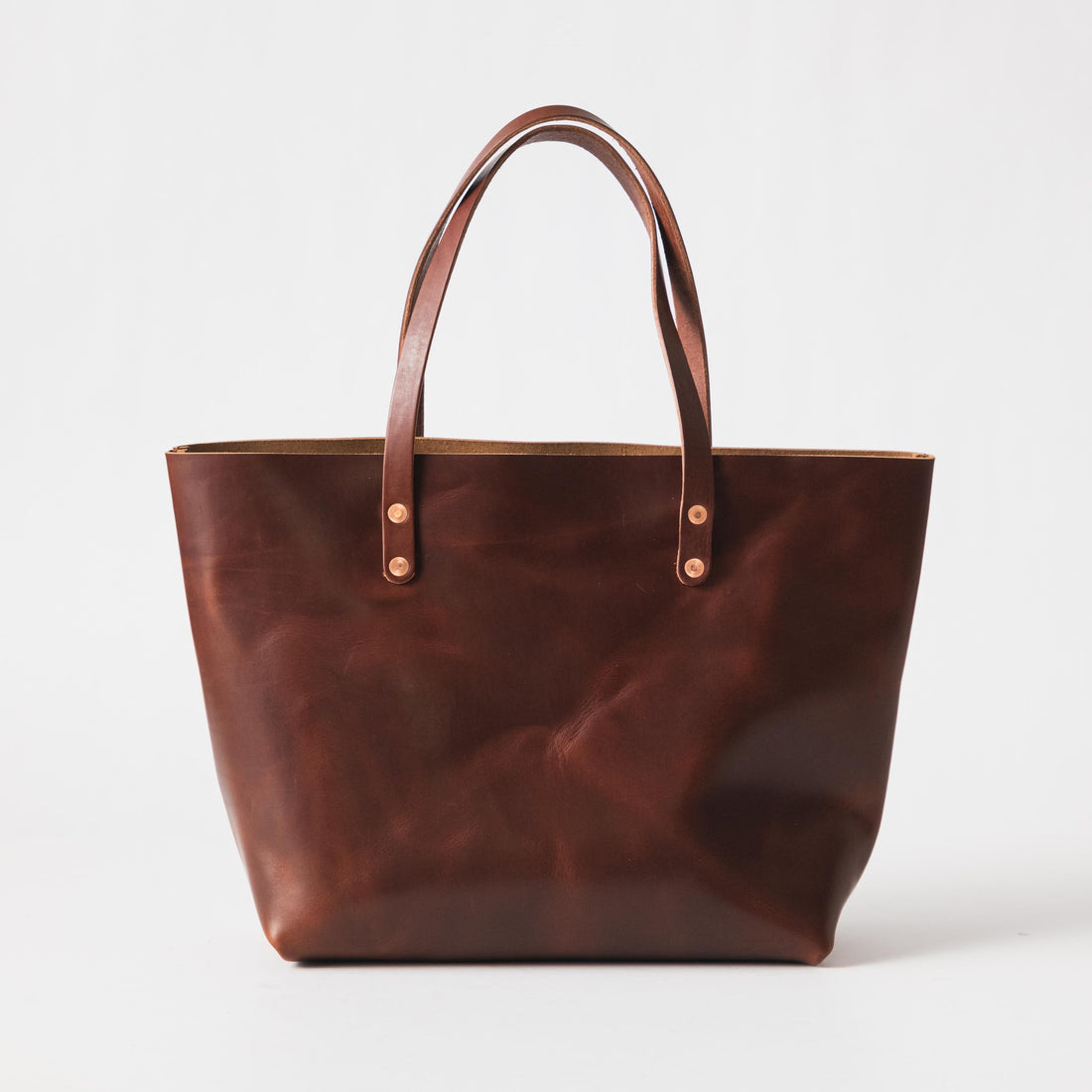 British Tan Double Shot East West Tote