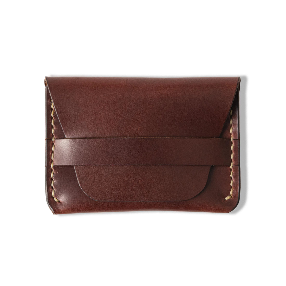 British Tan Double Shot Flap Wallet
