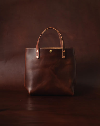 British Tan Double Shot Mini Tote