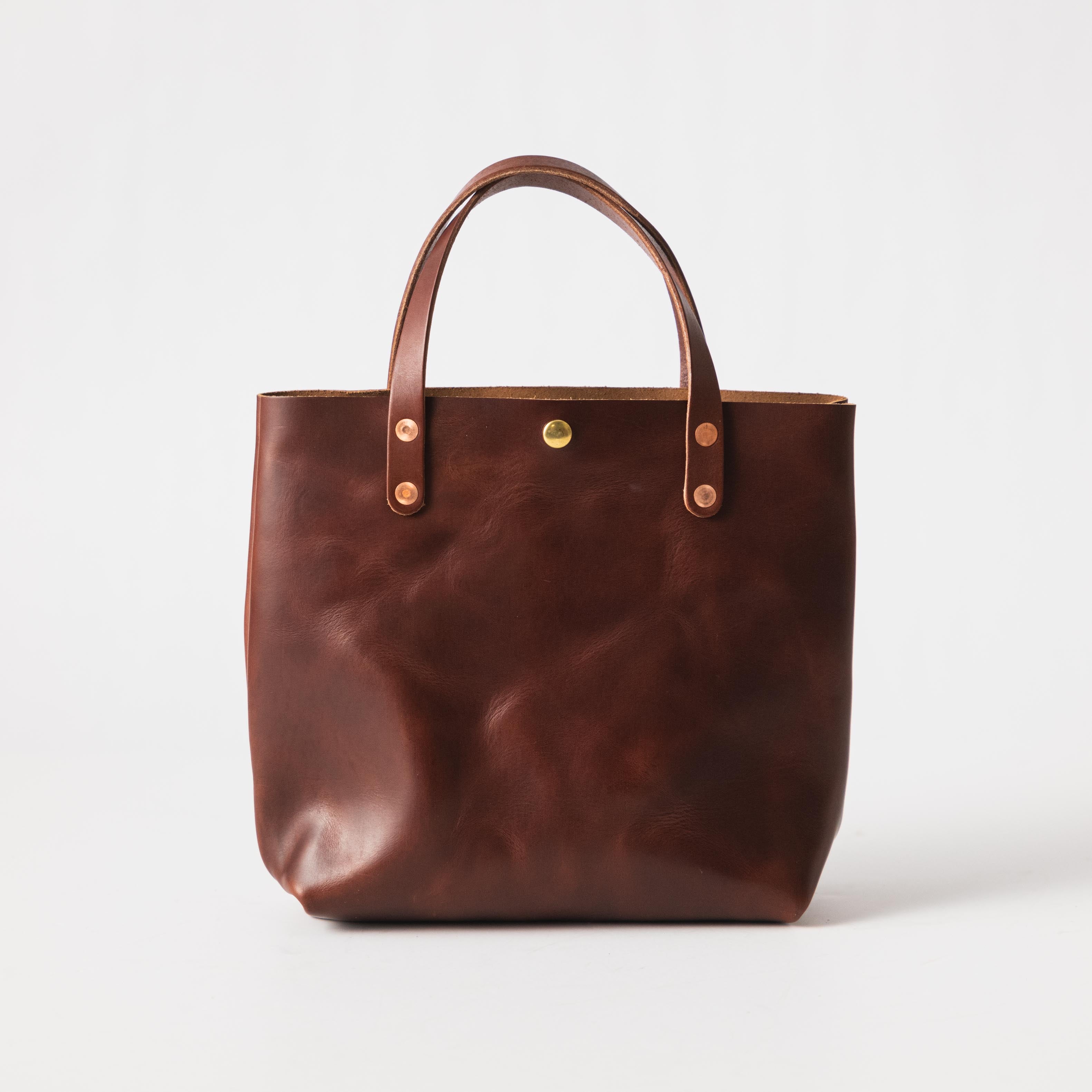 British Tan Double Shot Mini Tote