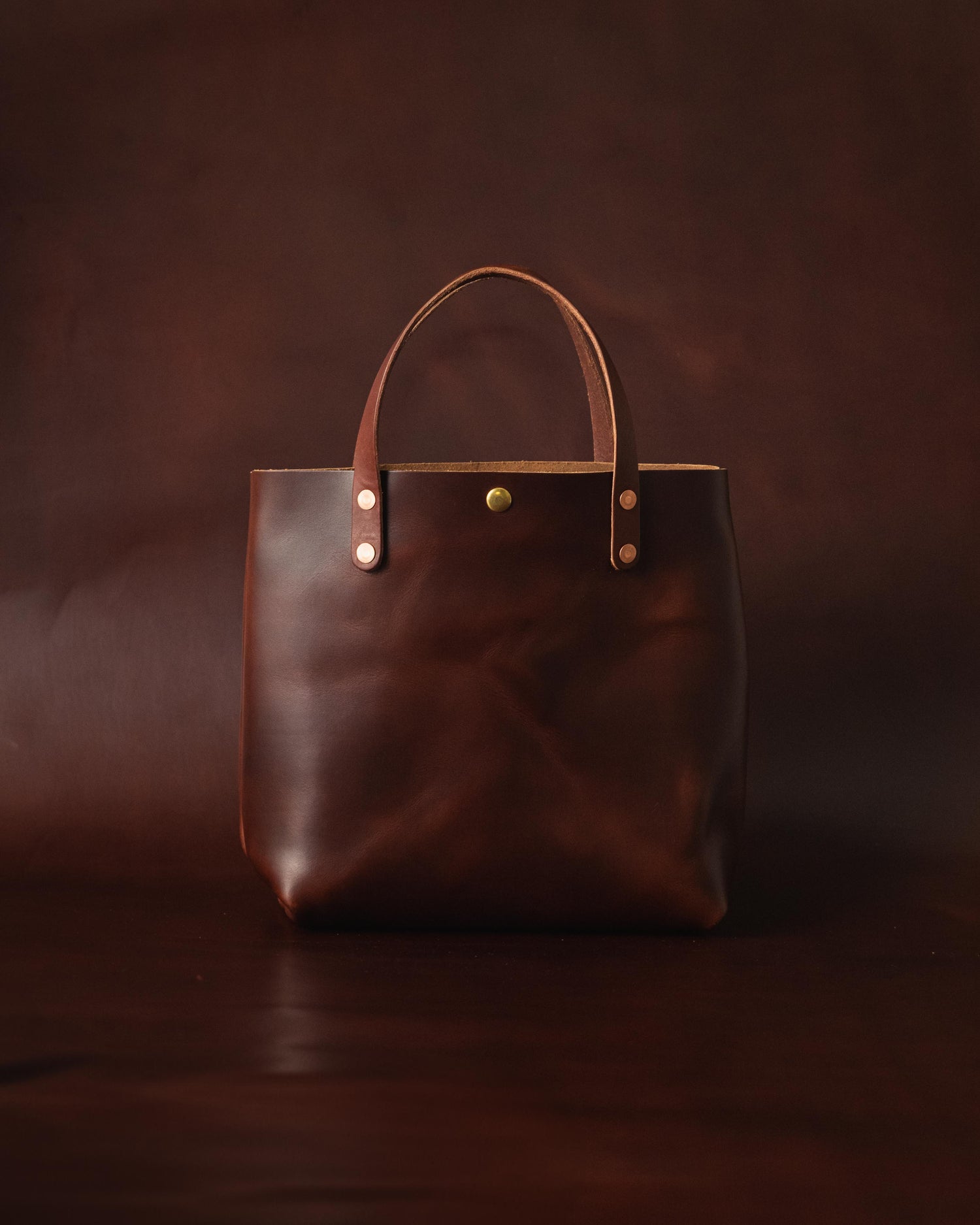 British Tan Double Shot Mini Tote