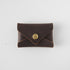 Brown Kodiak Card Envelope- card holder wallet - leather wallet made in America at KMM & Co.