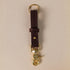 Brown Kodiak Key Lanyard- leather keychain for men and women - KMM & Co.