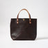 Brown Kodiak Mini Tote- brown small tote bags handmade in America