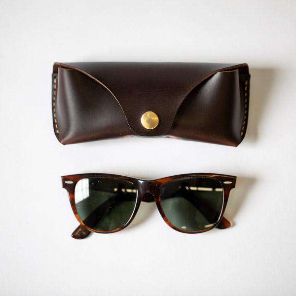 Leather Sunglass Case, Eyeglass Case, Smiths & Kings