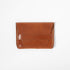 Buck Brown Flap Wallet- mens leather wallet - handmade leather wallets at KMM & Co.