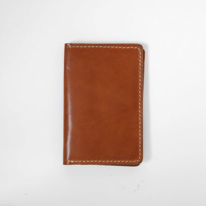 Buck Brown Notebook Wallet- leather notebook cover - passport holder - KMM &amp; Co.