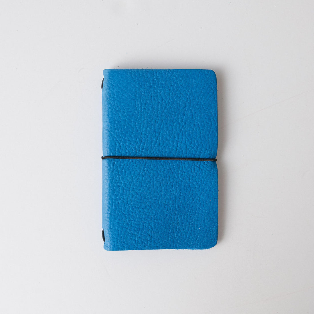Cerulean Cypress Travel Notebook- leather journal - leather notebook - KMM & Co.