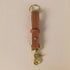 Cognac Cypress Key Lanyard- leather keychain for men and women - KMM & Co.