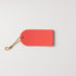 Coral Mini Leather Tag- personalized luggage tags - custom luggage tags - KMM & Co.