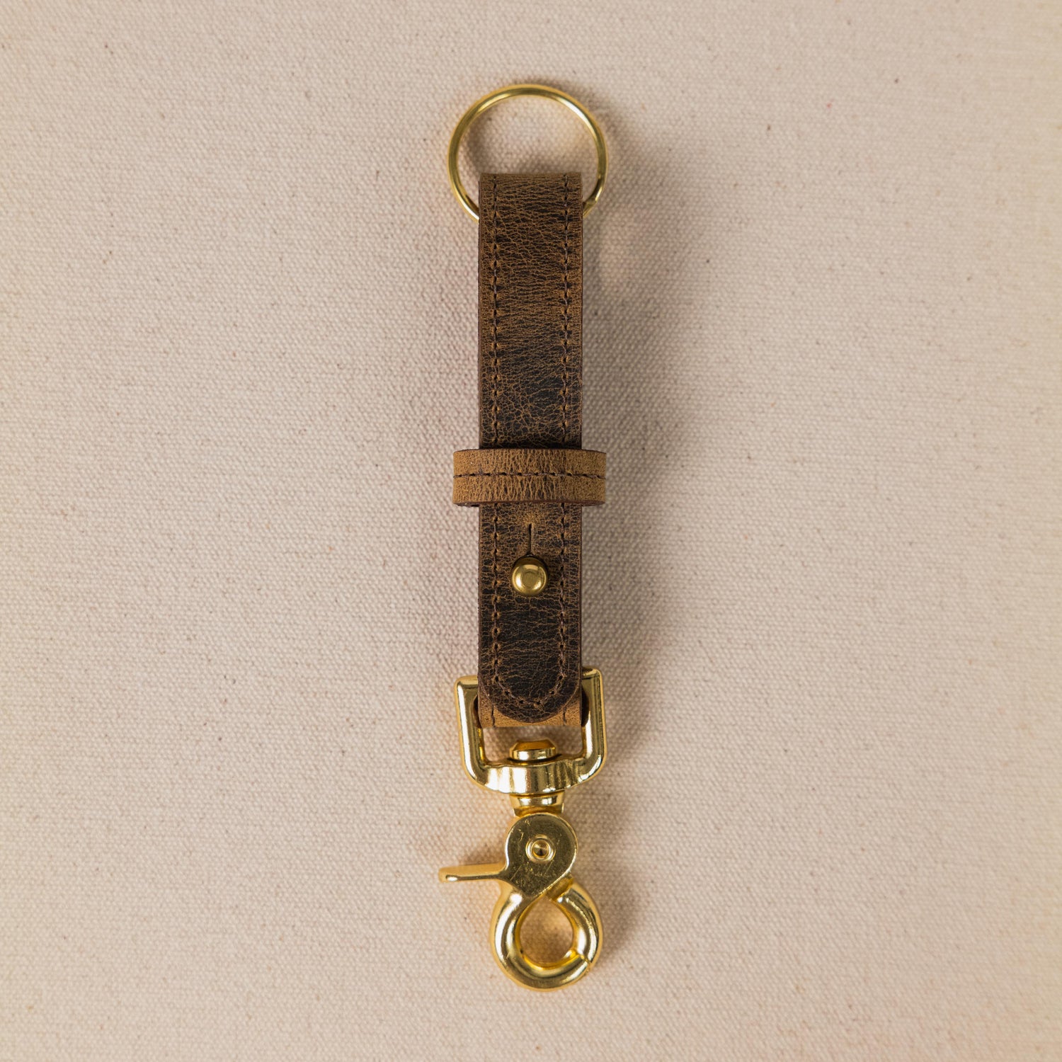 Crazy Horse Key Lanyard- leather keychain for men and women - KMM &amp; Co.