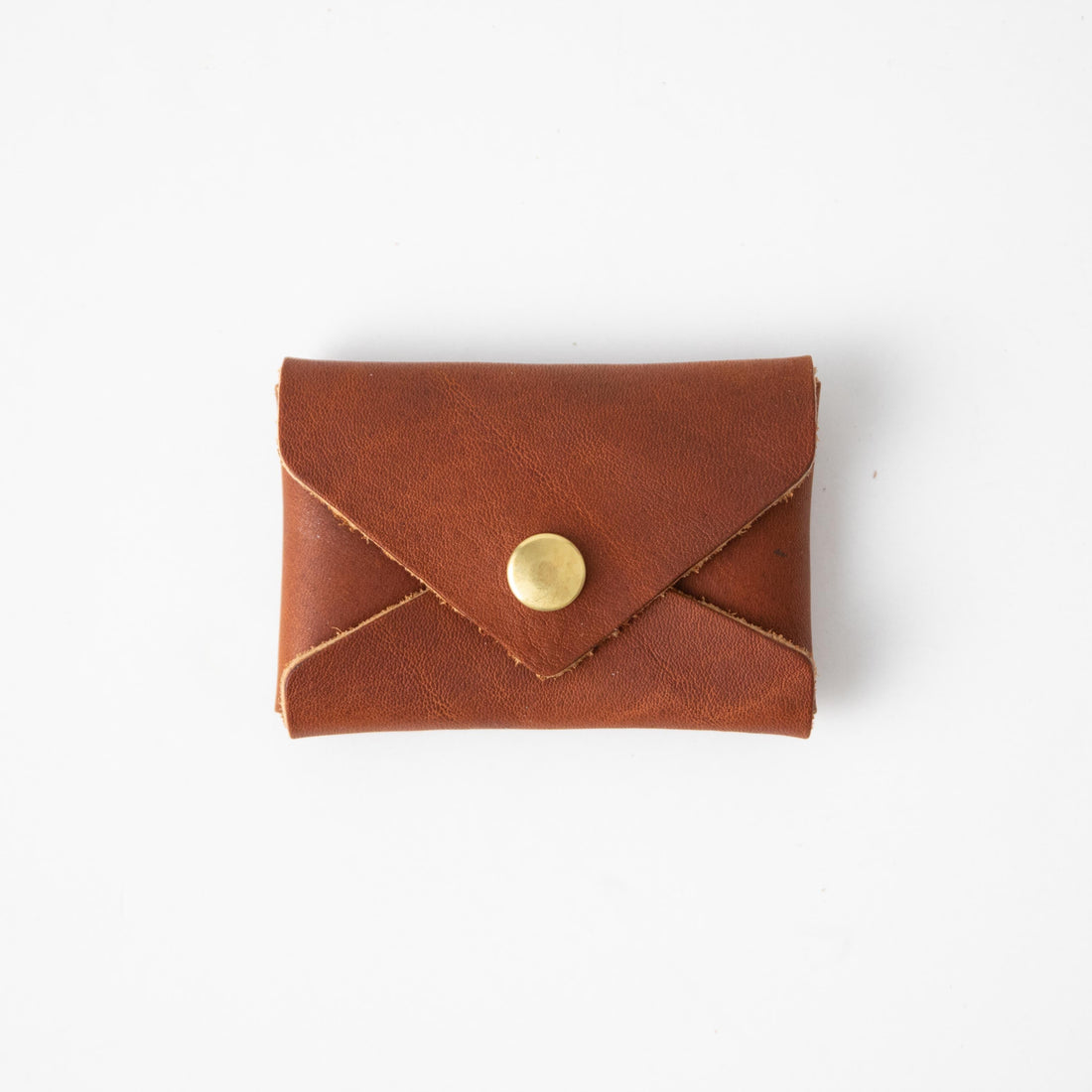 Cypress Card Envelope- card holder wallet - leather wallet made in America at KMM &amp; Co.