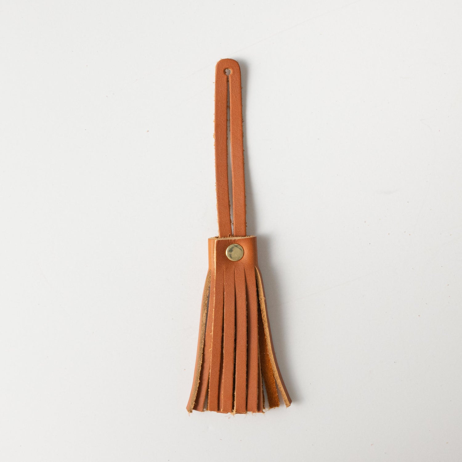 Cypress Leather Tassel- leather tassel keychain - KMM &amp; Co.