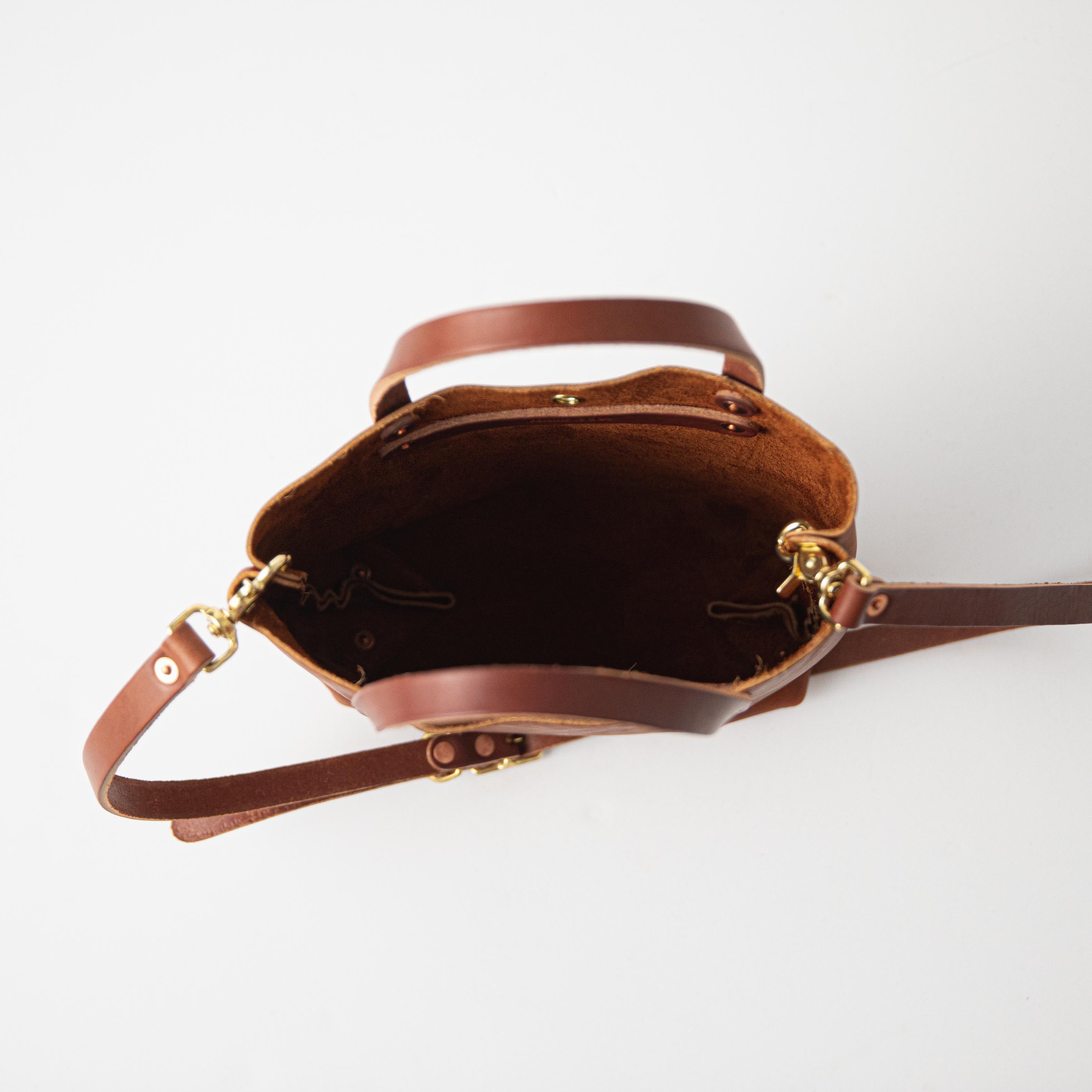 The micro sydney discount crossbody bag in leather