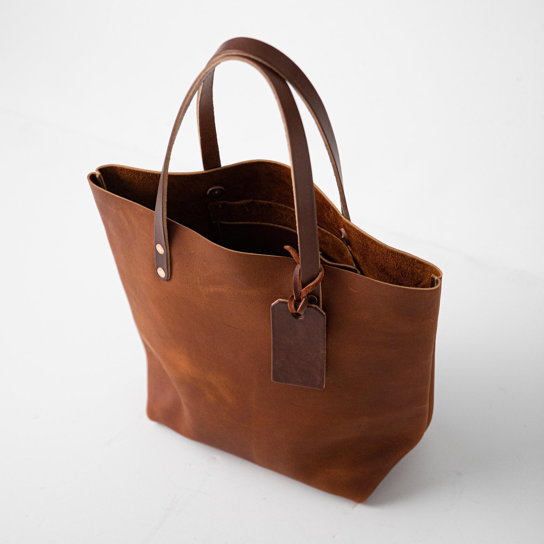 Cypress Tote | Leather Tote bag made in the USA by KMM & Co.