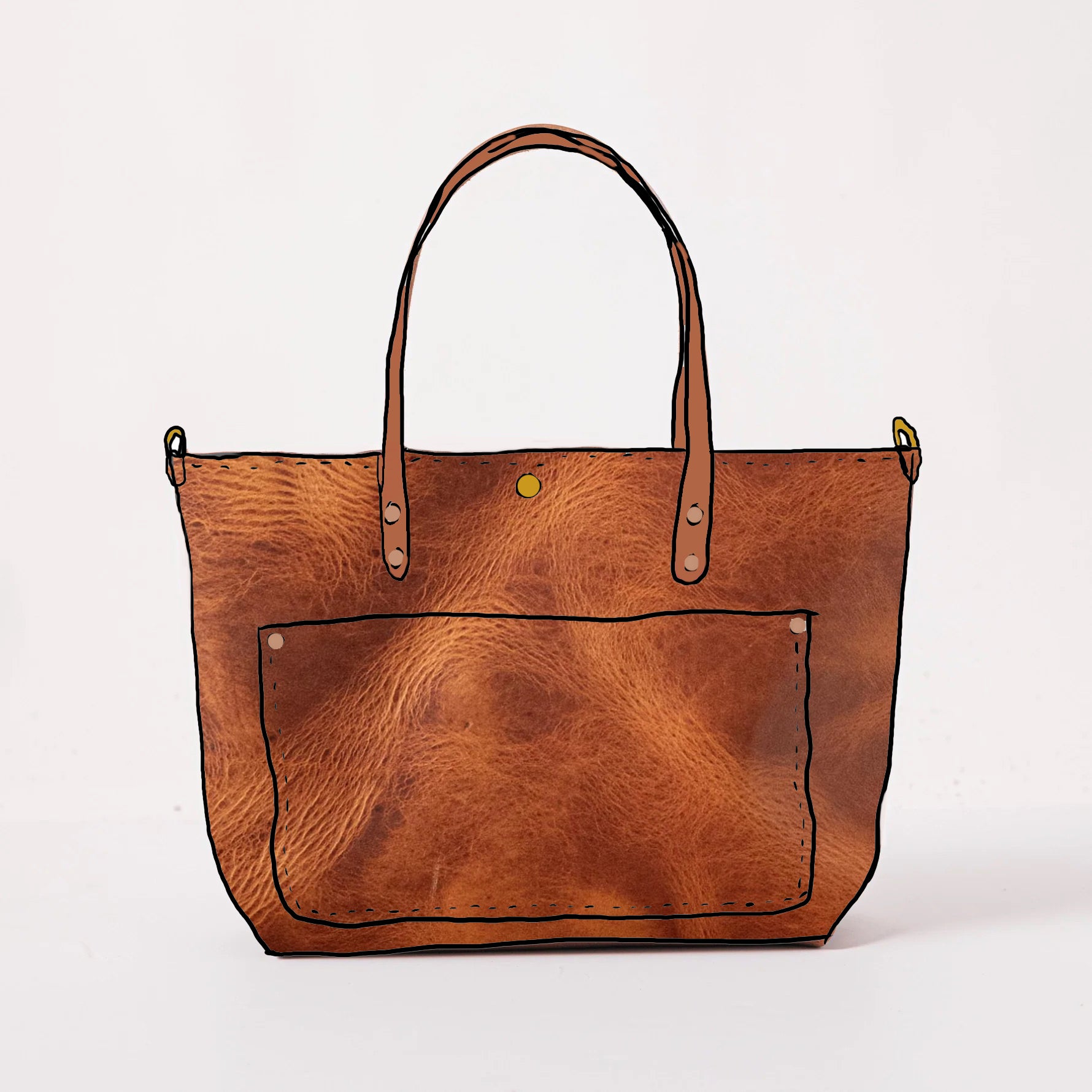 English Tan Dublin East West Travel Tote