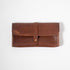 English Tan Clutch Wallet- leather clutch bag - leather handmade bags - KMM & Co.
