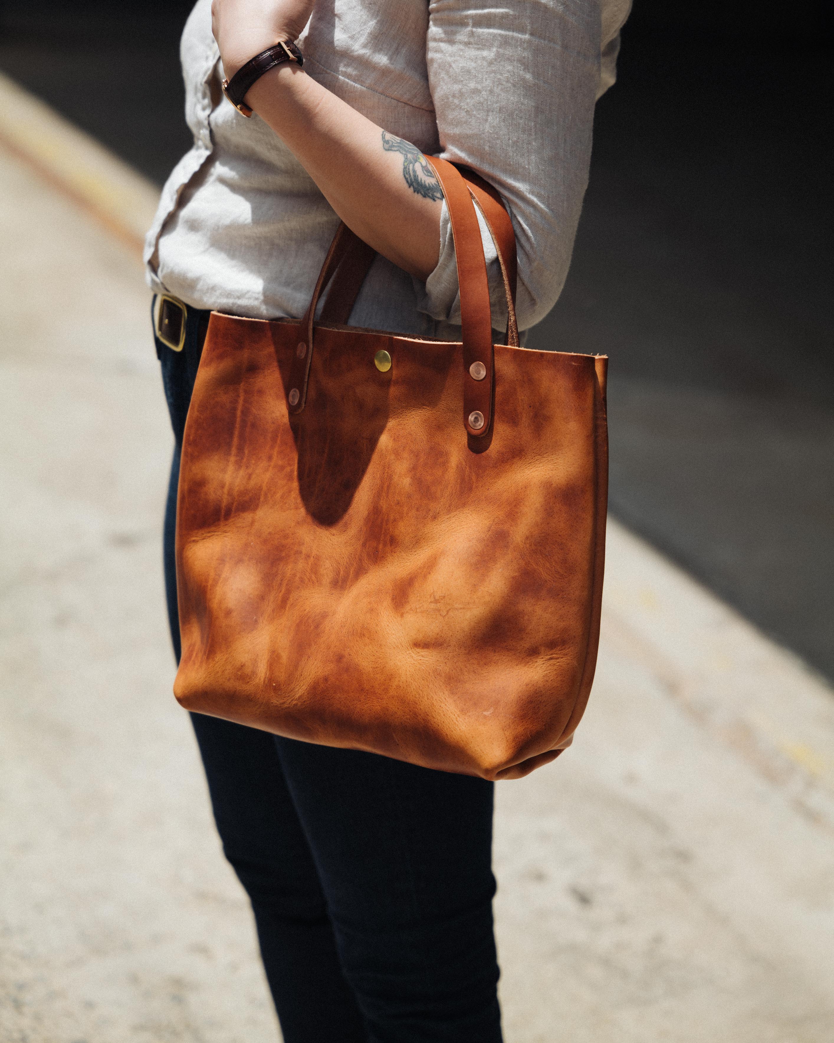 Kmm and co English shops tan tote