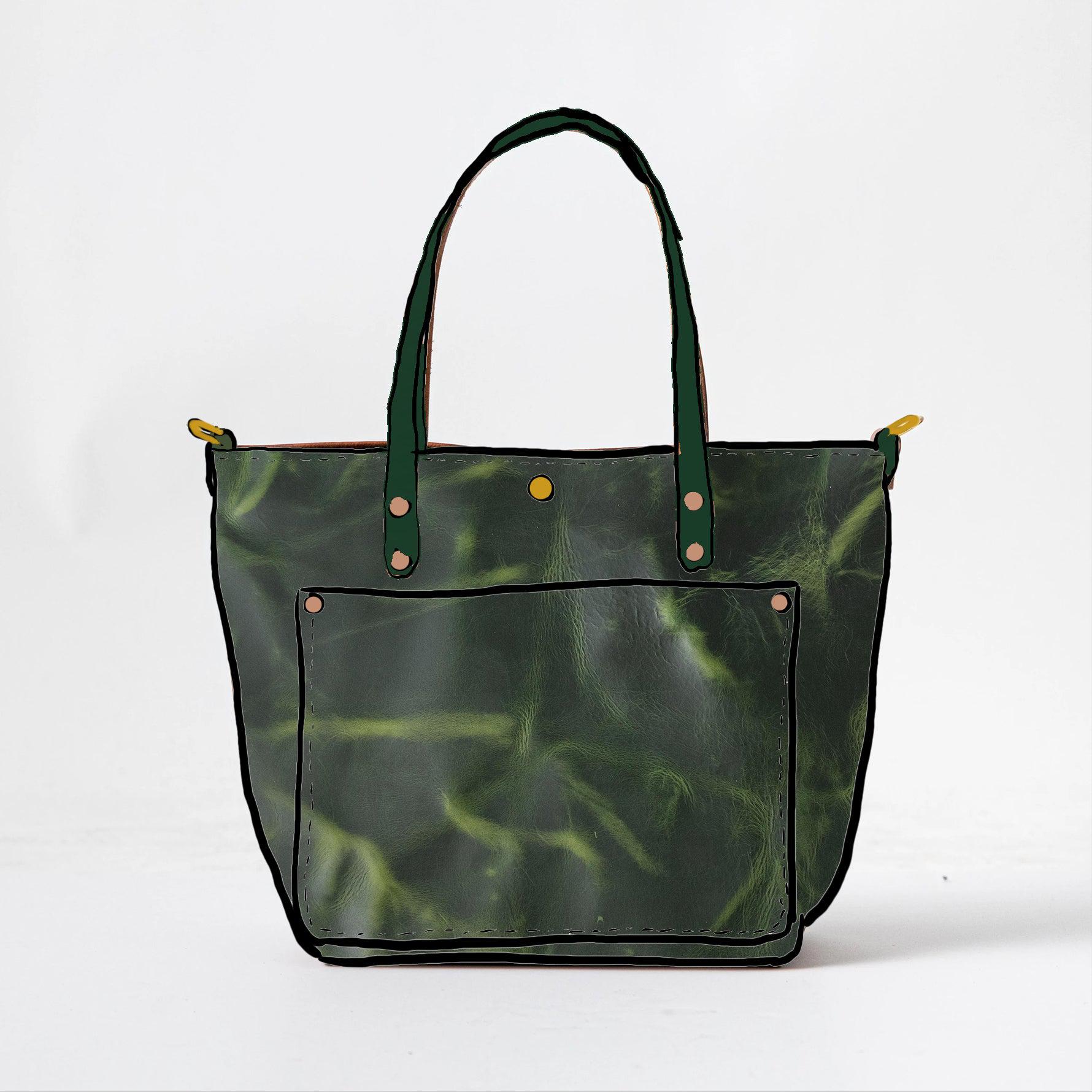 Green Cheaha Travel Tote