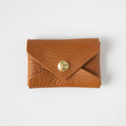 Get a free card envelope!- card holder wallet - leather wallet made in America at KMM &amp; Co.