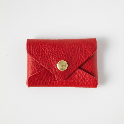 Get a free card envelope!- card holder wallet - leather wallet made in America at KMM &amp; Co.