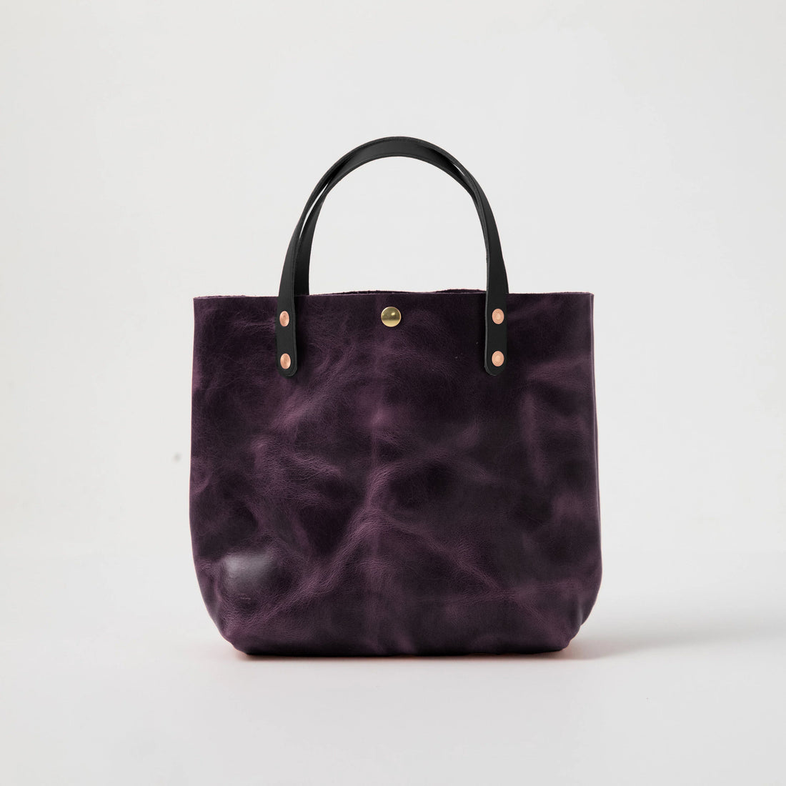 Glossy Purple Mini Tote Bundle