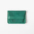 Green Bison Flap Wallet- mens leather wallet - handmade leather wallets at KMM & Co.