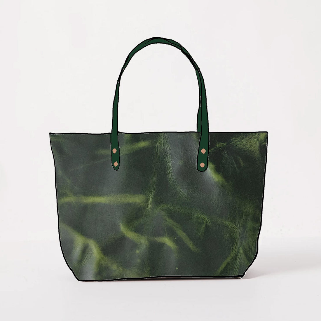 Green Cheaha East West Tote