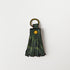 Green Cheaha Tassel Keychain- leather tassel keychain - KMM & Co.
