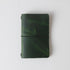 Green Cheaha Travel Notebook- leather journal - leather notebook - KMM & Co.