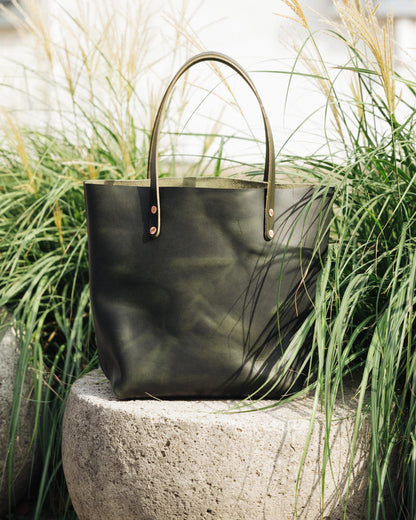 Green Dublin East West Tote